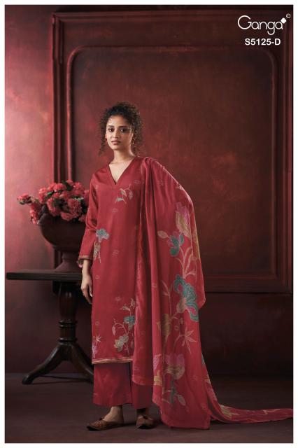 Ganga karina 5125 surat dress material wholesale market address